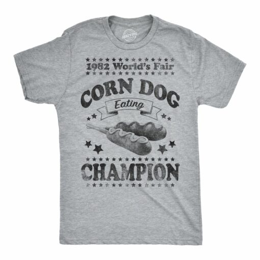 Corn Dog Eating Champion 1982 Men’s Tshirt