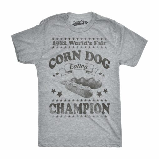 Corn Dog Eating Champion 1982 Men’s Tshirt