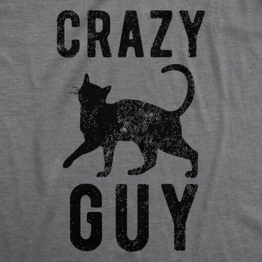 Crazy Cat Guy Men’s Tshirt