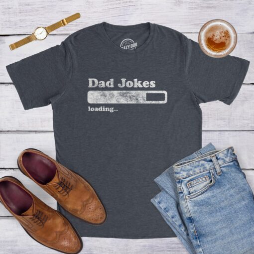 Dad Jokes Loading Men’s Tshirt