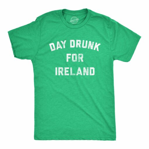 Day Drunk For Ireland Men’s Tshirt