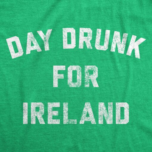 Day Drunk For Ireland Men’s Tshirt