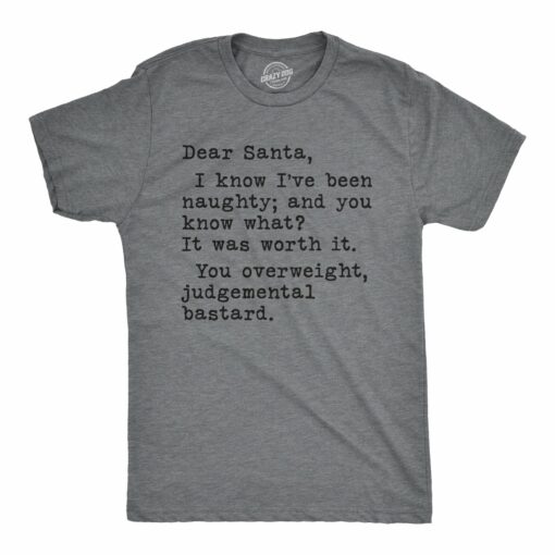 Dea Santa, You Overweight Bastard Men’s Tshirt