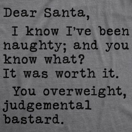 Dea Santa, You Overweight Bastard Men’s Tshirt