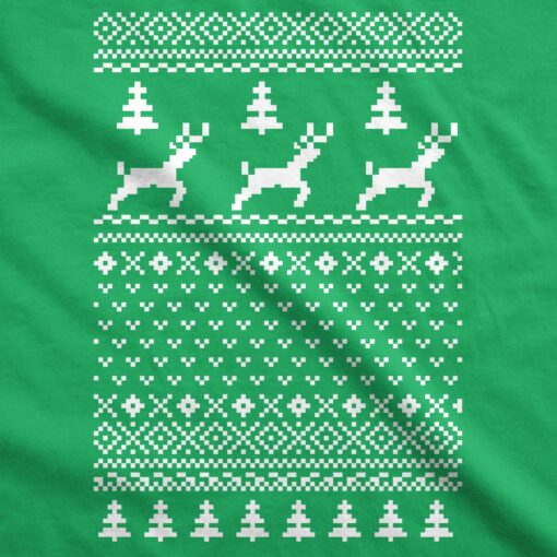 Deer Hunt Ugly Christmas Sweater Men’s Tshirt