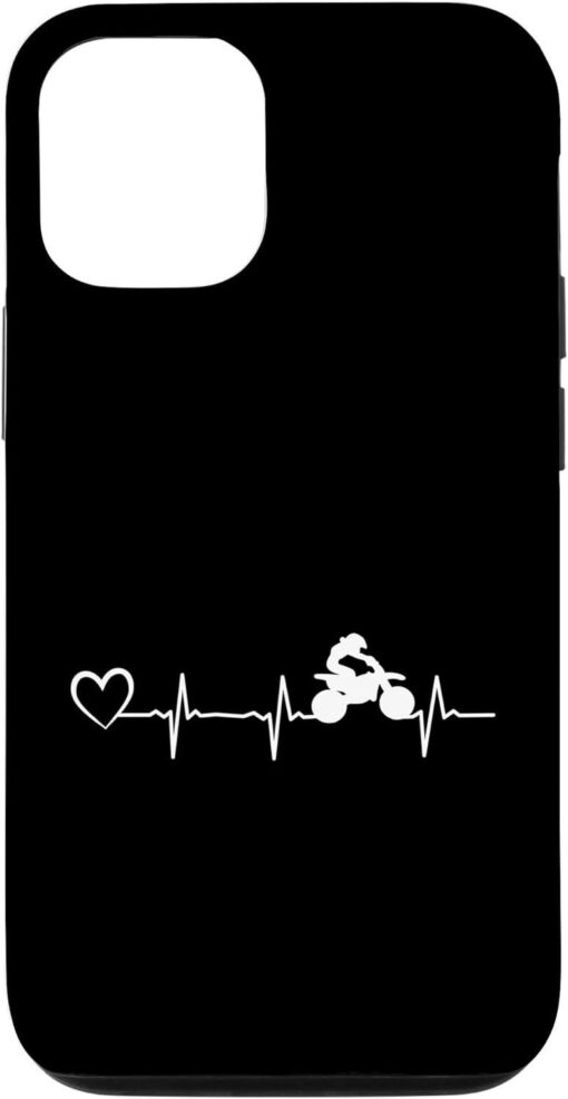 Dirt Bike Phone Case Heartbeat