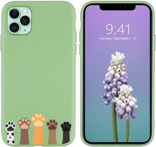 Dog On Phone Case Cute Cats Dog Paws