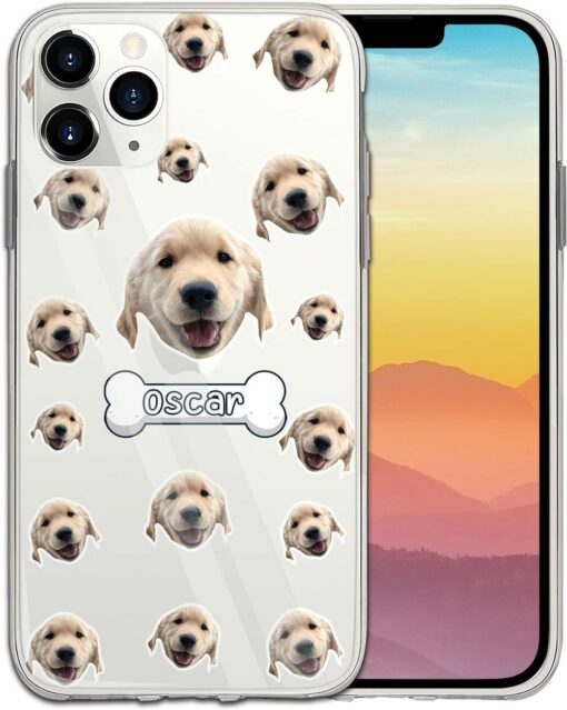 Dog On Phone Case Oscar Dog