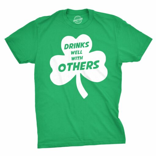 Drinks Well With Others Men’s Tshirt