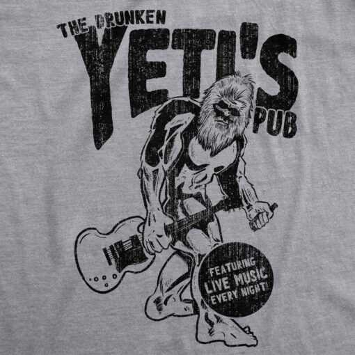 Drunken Yeti Pub Men’s Tshirt