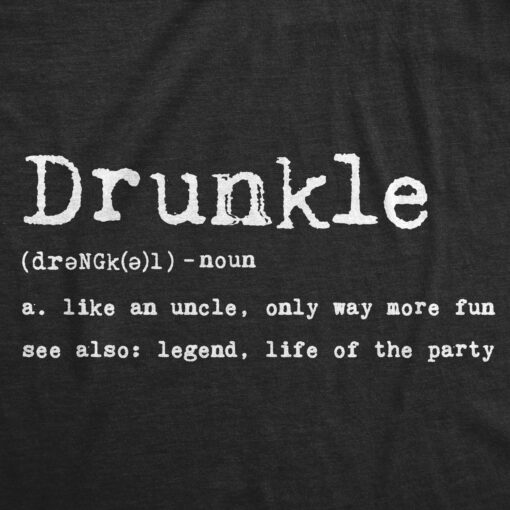 Drunkle Definition Men’s Tshirt