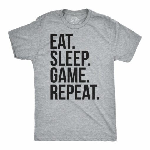 Eat Sleep Game Repeat Men’s Tshirt