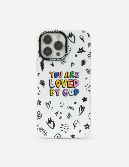 Elevated Faiths Phone Case White You Are Loved by God