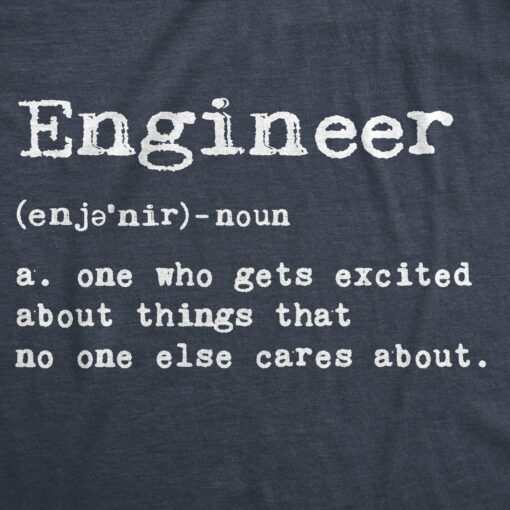 Engineer Definition Men’s Tshirt