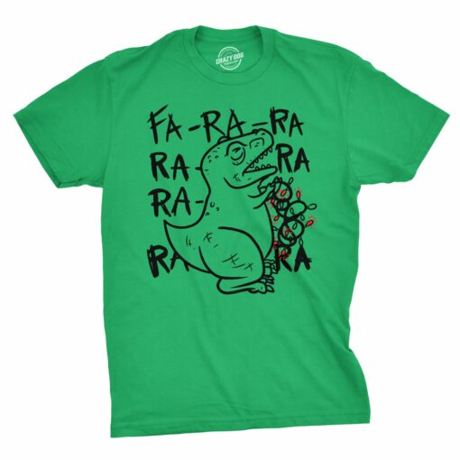 Fa Ra Ra Ra Ra T-Rex Men’s Tshirt