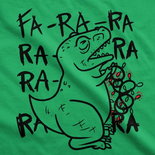 Fa Ra Ra Ra Ra T-Rex Men’s Tshirt