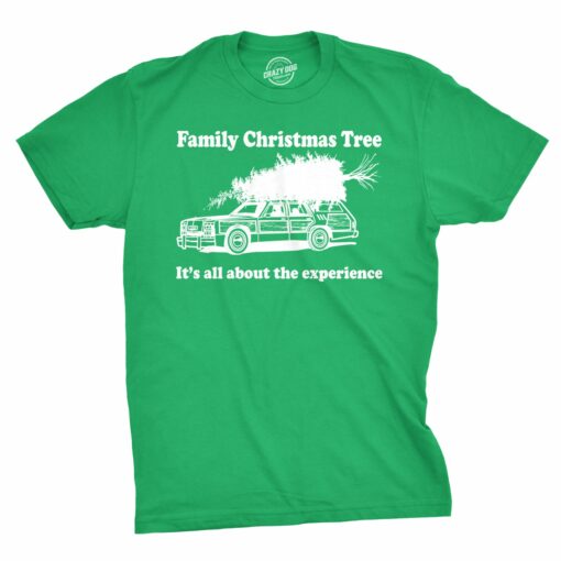 Family Christmas Tree Men’s Tshirt