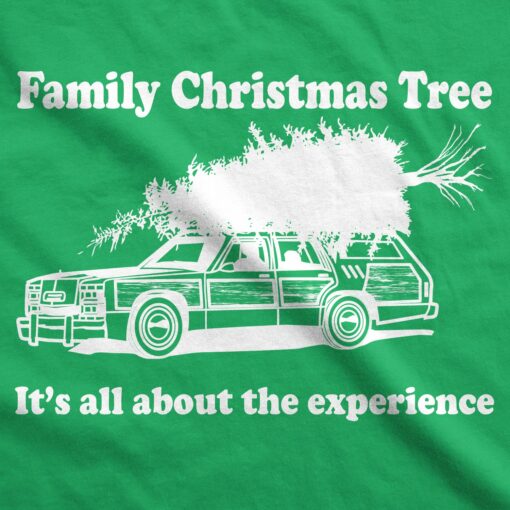 Family Christmas Tree Men’s Tshirt