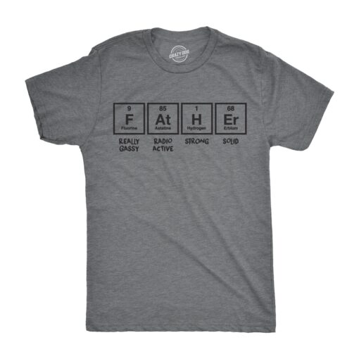 Father Periodic Table Men’s Tshirt