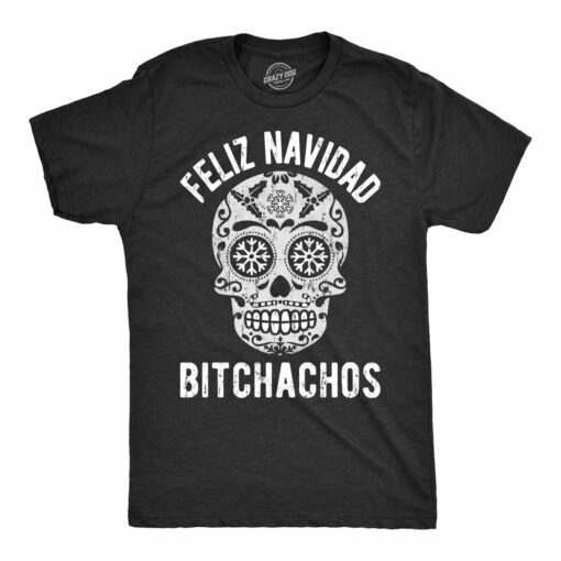 Feliz Navidad Bitchachos Men’s Tshirt