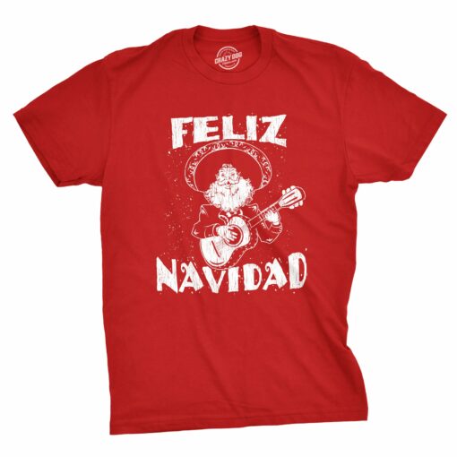 Feliz Navidad Men’s Tshirt