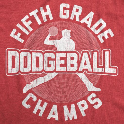 Fifth Grade Dodgeball Champs Men’s Tshirt