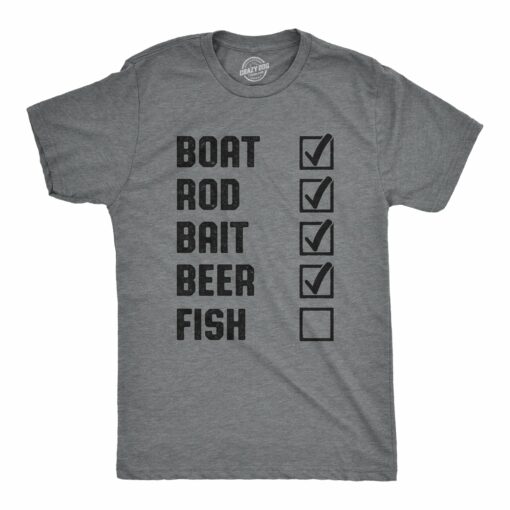 Fishing List Men’s Tshirt
