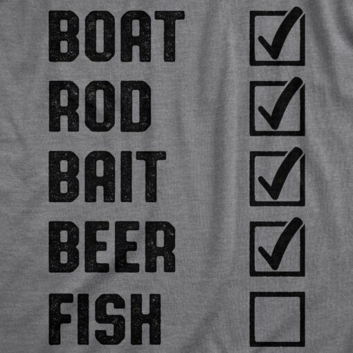 Fishing List Men’s Tshirt