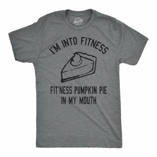 Fitness Pumpkin Pie In My Mouth Men’s Tshirt