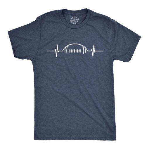 Football Heart Rate Men’s Tshirt