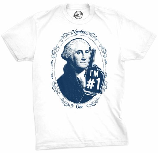 George Washington #1 Men’s Tshirt