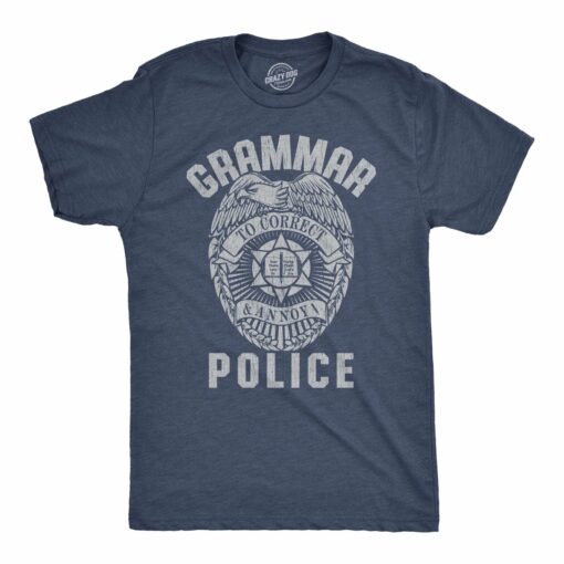 Grammar Police Men’s Tshirt