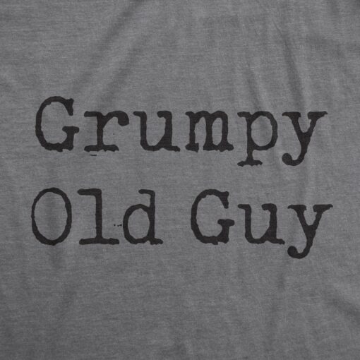 Grumpy Old Guy Men’s Tshirt