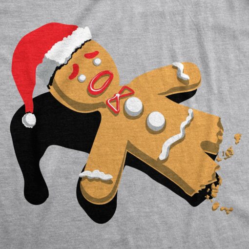 Half-Eaten Gingerbread Men’s Tshirt