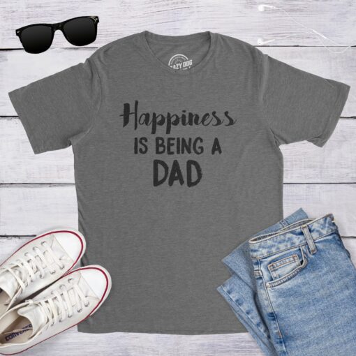 Happiness Is Being a Dad Men’s Tshirt