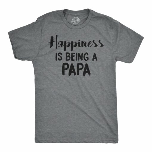 Happiness Is Being a Papa Men’s Tshirt