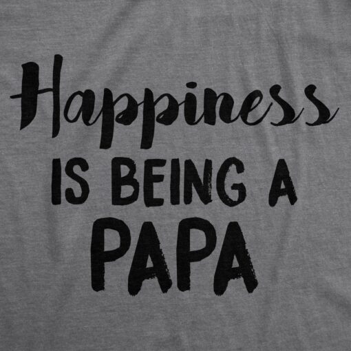 Happiness Is Being a Papa Men’s Tshirt