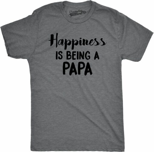 Happiness Is Being a Papa Men’s Tshirt