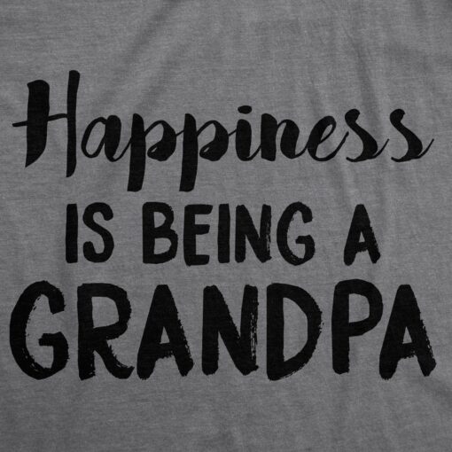 Happiness is Being a Grandpa Men’s Tshirt