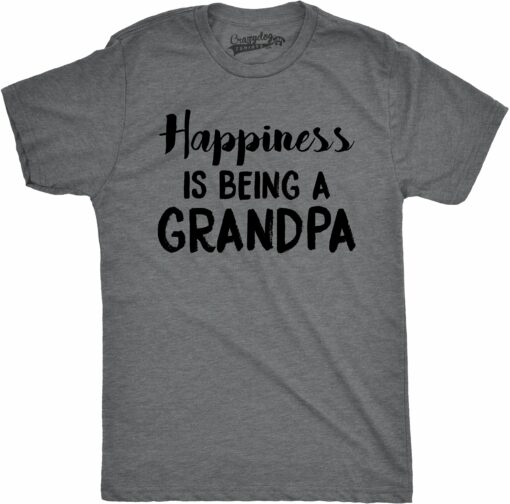 Happiness is Being a Grandpa Men’s Tshirt