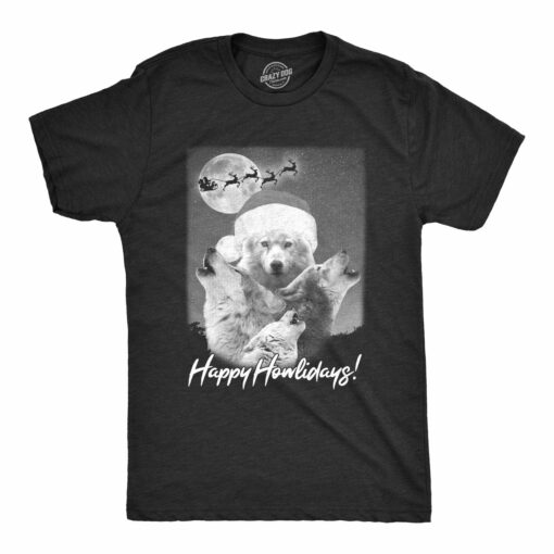 Happy Howlidays Men’s Tshirt