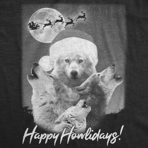 Happy Howlidays Men’s Tshirt