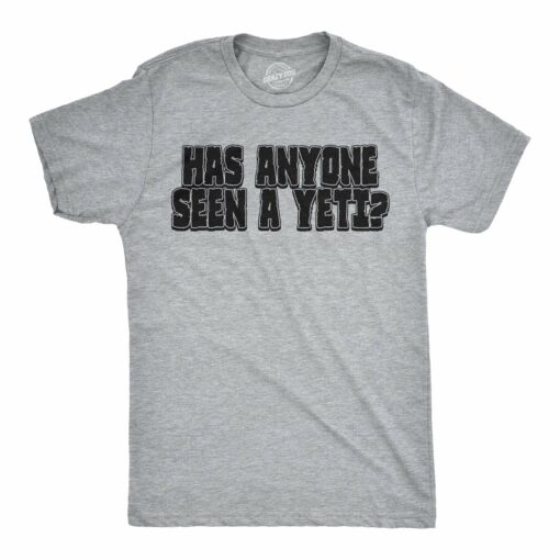 Has Anyone Seen A Yeti Flip Men’s Tshirt