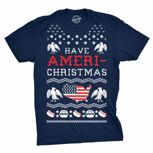 Have Ameri-Christmas Men’s Tshirt