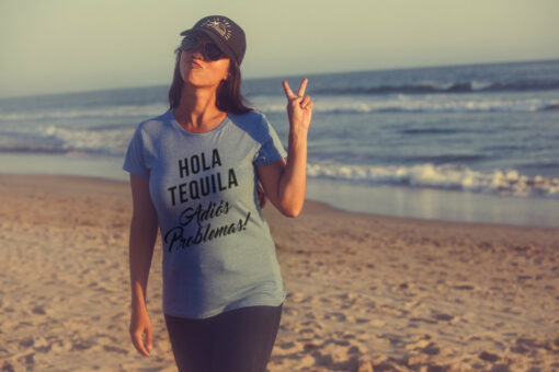 Hola Tequila Adios Problemas Men’s Tshirt