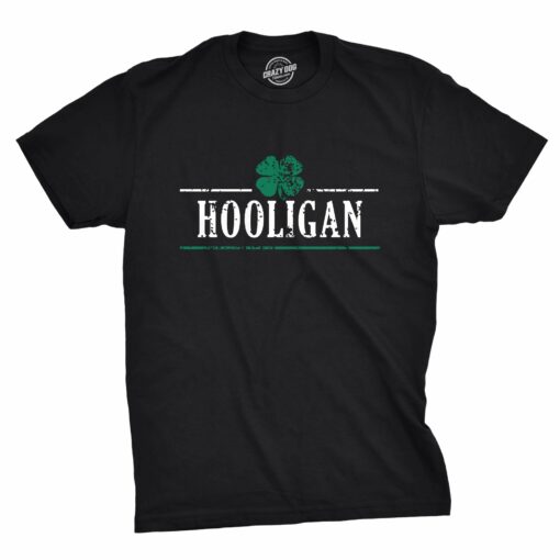 Hooligan Shamrock Men’s Tshirt