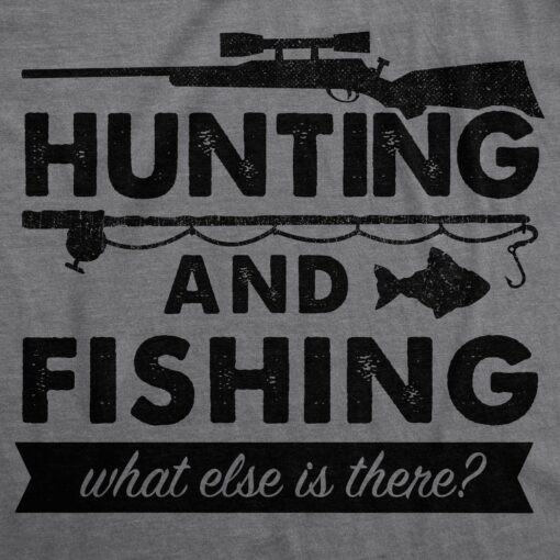 Hunting And Fishing Men’s Tshirt