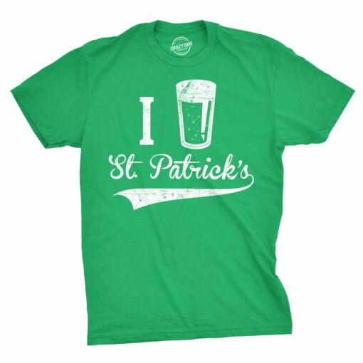 I Beer St. Patrick’s Day Men’s Tshirt