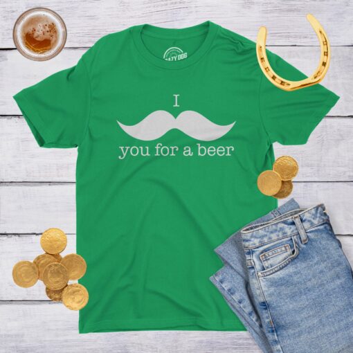 I Mustache You For A Beer Men’s Tshirt