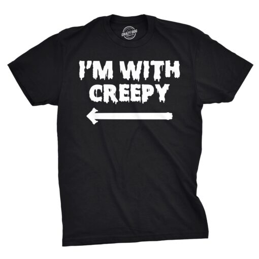 I’m With Creepy Men’s Tshirt